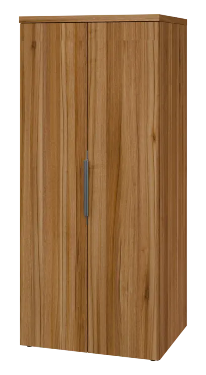 SIST 5 - 82 šatní skříň, 2-dveřová, tyč, 1820x800x600, ořech světlý